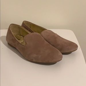 Birdies tan suede loafers - new!